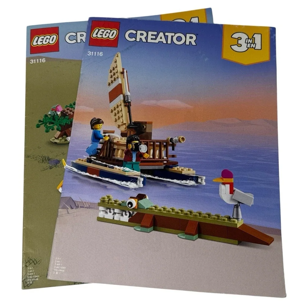 Lego Creator 31116 Instructions Manual Booklet ONLY Safari Treehouse Replacement
